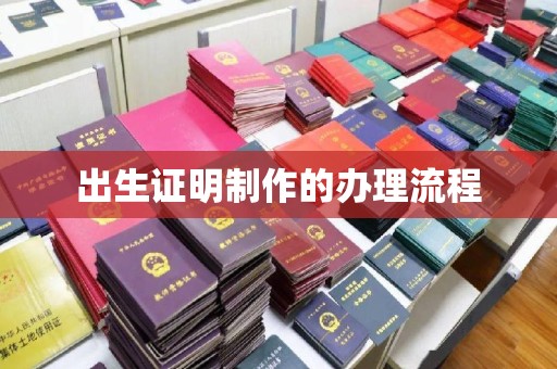 泸西出生证明制作的办理流程