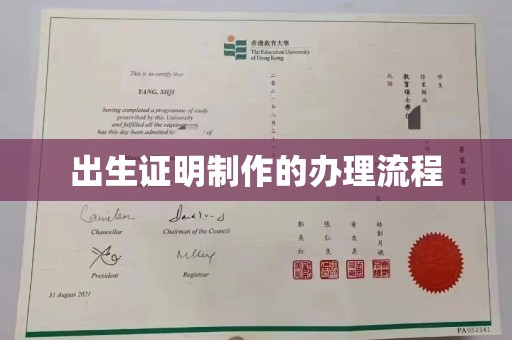 玉龙出生证明制作的办理流程