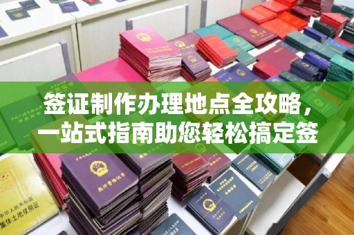 周至签证制作办理地点全攻略，一站式指南助您轻松搞定签证