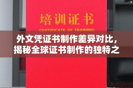广南外文凭证书制作差异对比，揭秘全球证书制作的独特之处