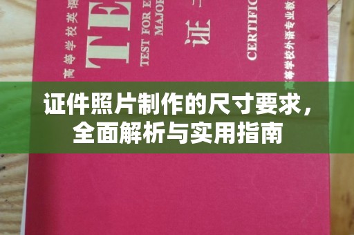 碾子山证件照片制作的尺寸要求，全面解析与实用指南